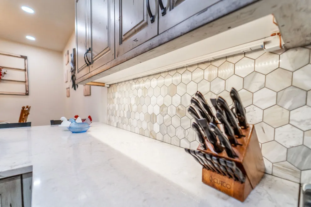 2022 Rustic Kitchen, Utility Room, and Restroom by Renaissance Remodeling - Photo 3