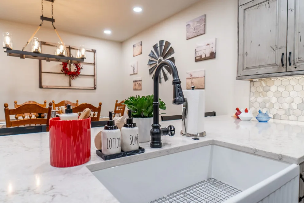 2022 Rustic Kitchen, Utility Room, and Restroom by Renaissance Remodeling - Photo 8