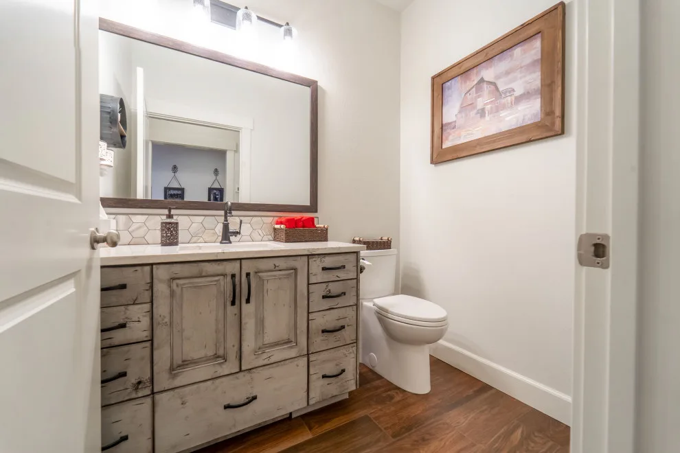 2022 Rustic Kitchen, Utility Room, and Restroom by Renaissance Remodeling - Photo 21