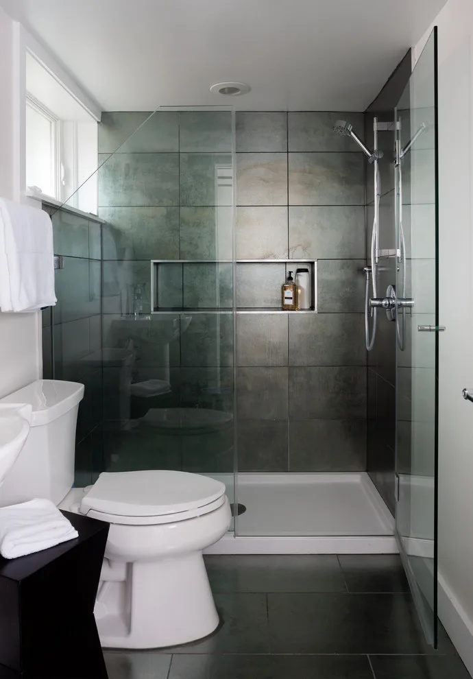 Guest Bathroom on 37th Street NW by Jordan Design Build Group - Photo 3