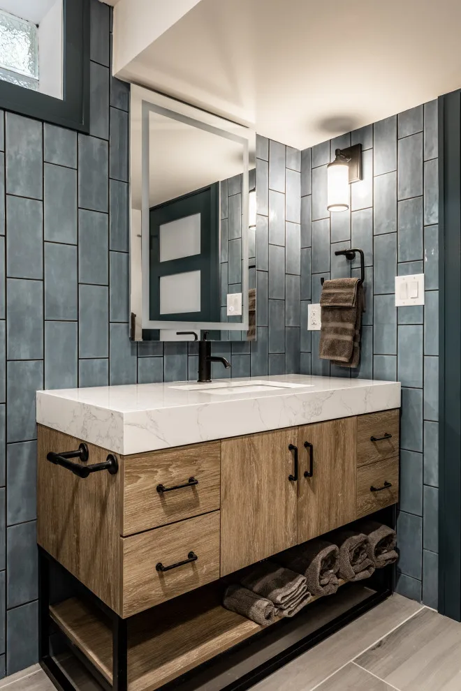 61st and Central Avenue Basement Remodel by Jensen Design - Photo 2