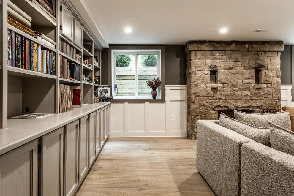 61st and Central Avenue Basement Remodel by Jensen Design - Photo 9