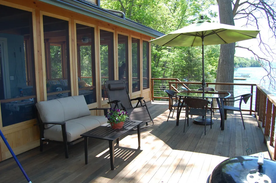 A Home by the Lake by New Energy Works Timberframers - Photo 11