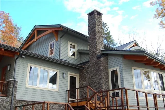 A Home by the Lake by New Energy Works Timberframers - Photo 2