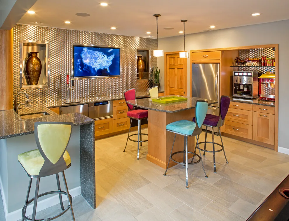 Recreational Finished Basement in Festus, MO by Mosby Building Arts - Photo 9