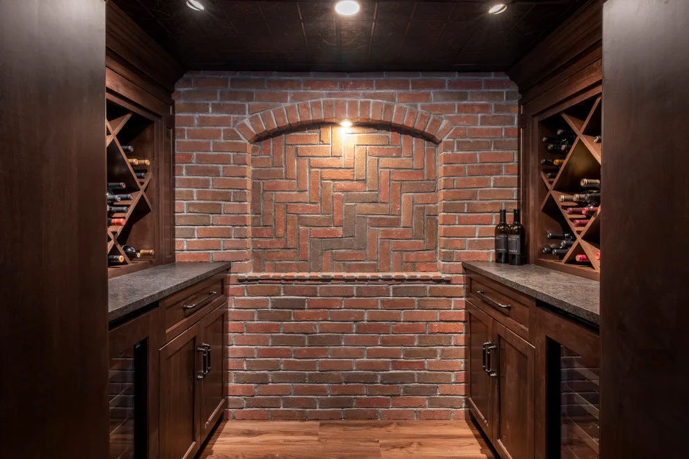 Akron Basement Renovation Featuring a Comfortable Media Space and Custom Bar by Hurst Design Build Remodel - Photo 16