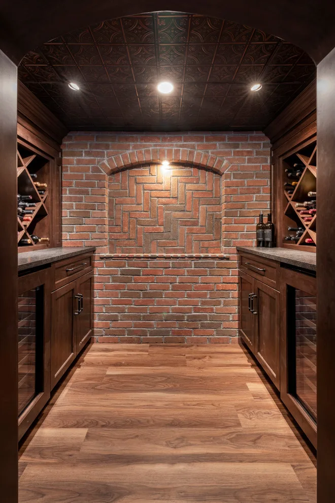Akron Basement Renovation Featuring a Comfortable Media Space and Custom Bar by Hurst Design Build Remodel - Photo 3