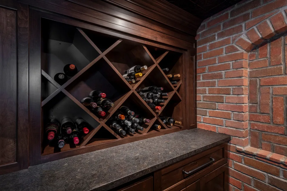 Akron Basement Renovation Featuring a Comfortable Media Space and Custom Bar by Hurst Design Build Remodel - Photo 8