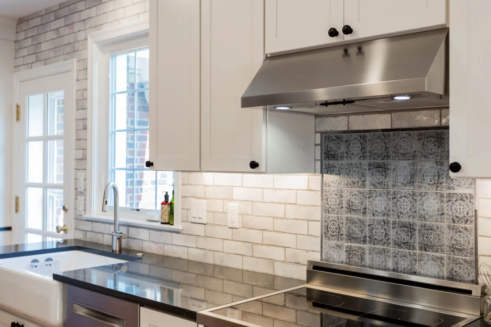 Red Oven Kitchen in Alexandria, VA by Heartland Design And Remodeling - Photo 15