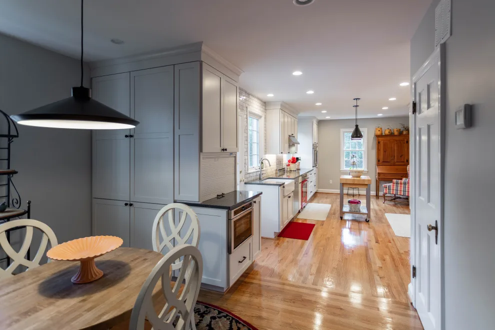 Red Oven Kitchen in Alexandria, VA by Heartland Design And Remodeling - Photo 3