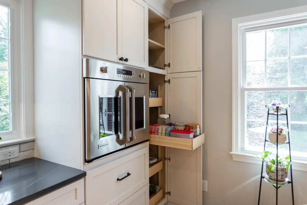 Red Oven Kitchen in Alexandria, VA by Heartland Design And Remodeling - Photo 14