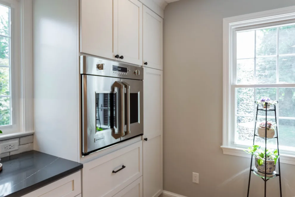 Red Oven Kitchen in Alexandria, VA by Heartland Design And Remodeling - Photo 9