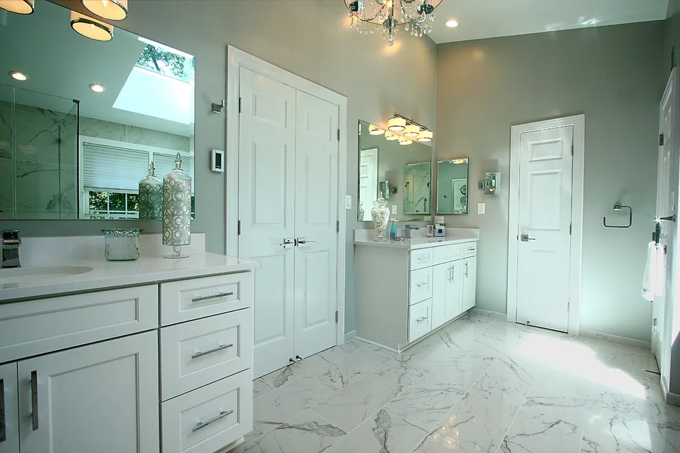 Master Bath Oasis in Alexandria, VA by Heartland Design And Remodeling - Photo 7
