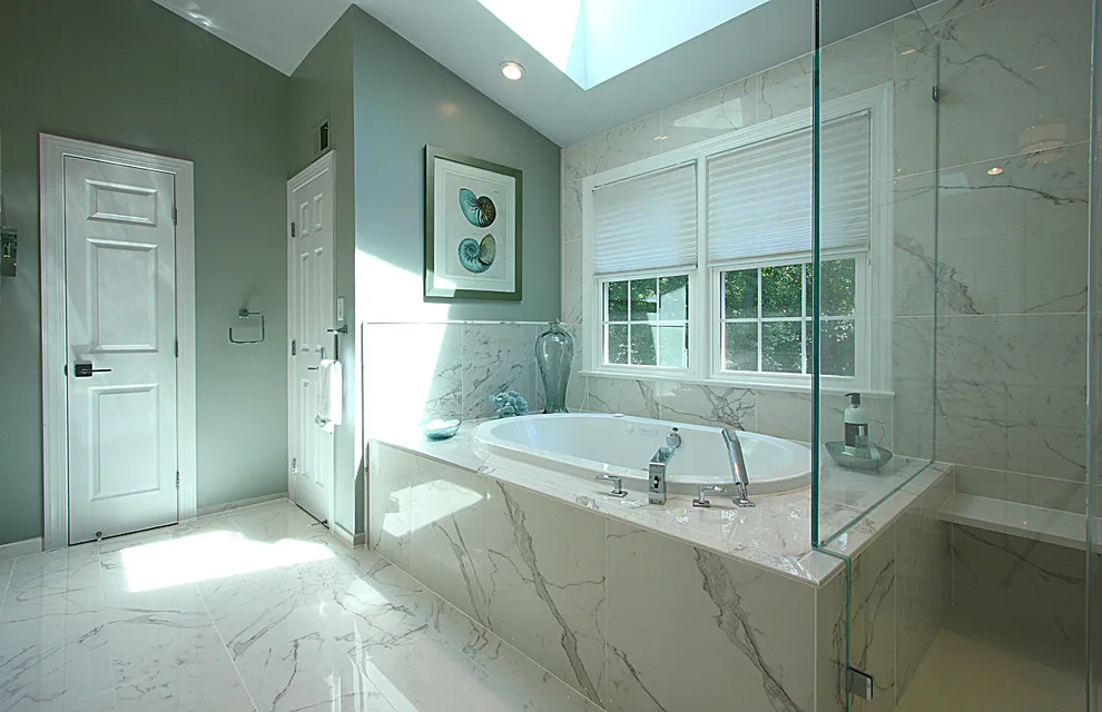 Master Bath Oasis in Alexandria, VA by Heartland Design And Remodeling - Photo 8