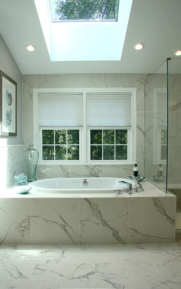 Master Bath Oasis in Alexandria, VA by Heartland Design And Remodeling - Photo 11