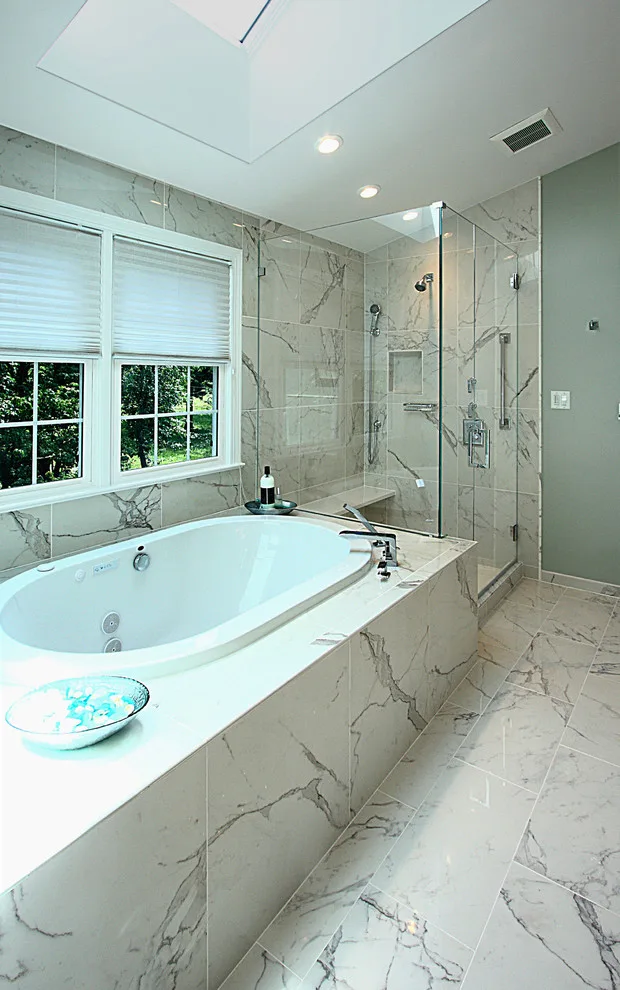 Master Bath Oasis in Alexandria, VA by Heartland Design And Remodeling - Photo 5