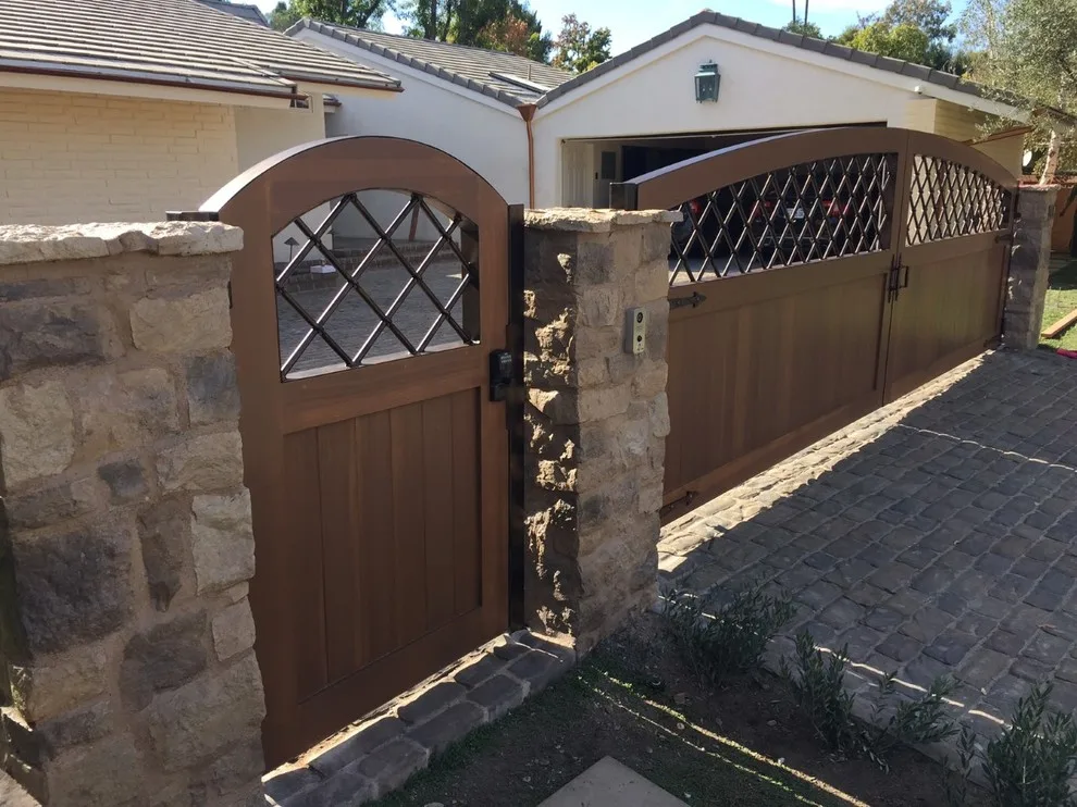 Personalized Wooden Entrance Gates by Method Doors And Gates - Photo 24