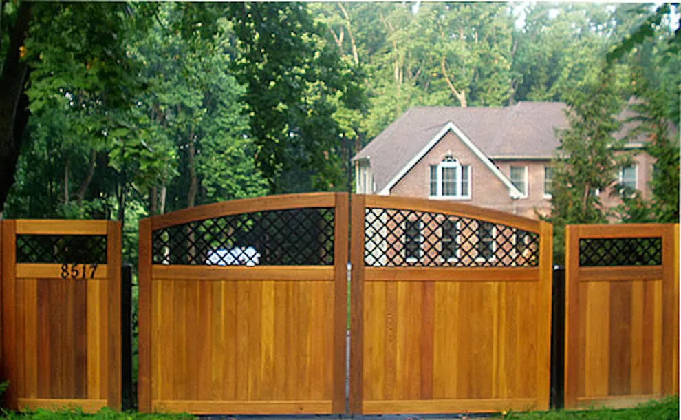 Personalized Wooden Entrance Gates by Method Doors And Gates - Photo 7