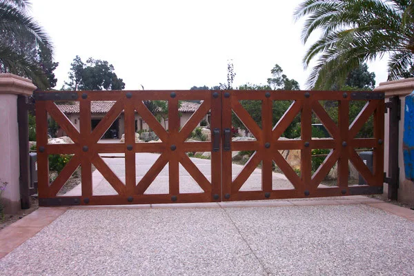 Personalized Wooden Entrance Gates by Method Doors And Gates - Photo 12