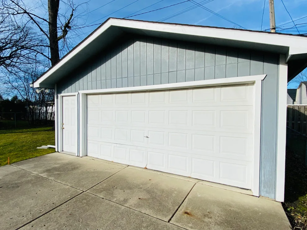 White Garage Door Standard Replacement by ARK Garage Doors LLC - Photo 3