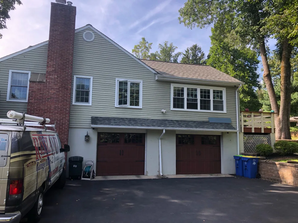 Bernardsville carriage house doors transformation by Rissland Garage Door Company - Photo 2