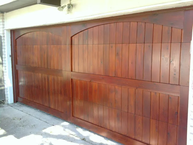 Natural Wood Garage Doors by Cedar Park Overhead Doors - Photo 3