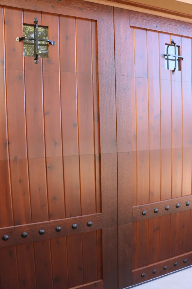Natural Wood Garage Doors by Cedar Park Overhead Doors - Photo 11