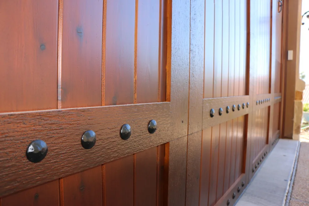 Natural Wood Garage Doors by Cedar Park Overhead Doors - Photo 9