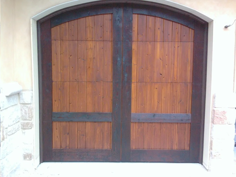 Natural Wood Garage Doors by Cedar Park Overhead Doors - Photo 10