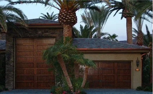 Wooden Carriage Garage Doors with Stained Finish by Garage Door Medics - Photo 14