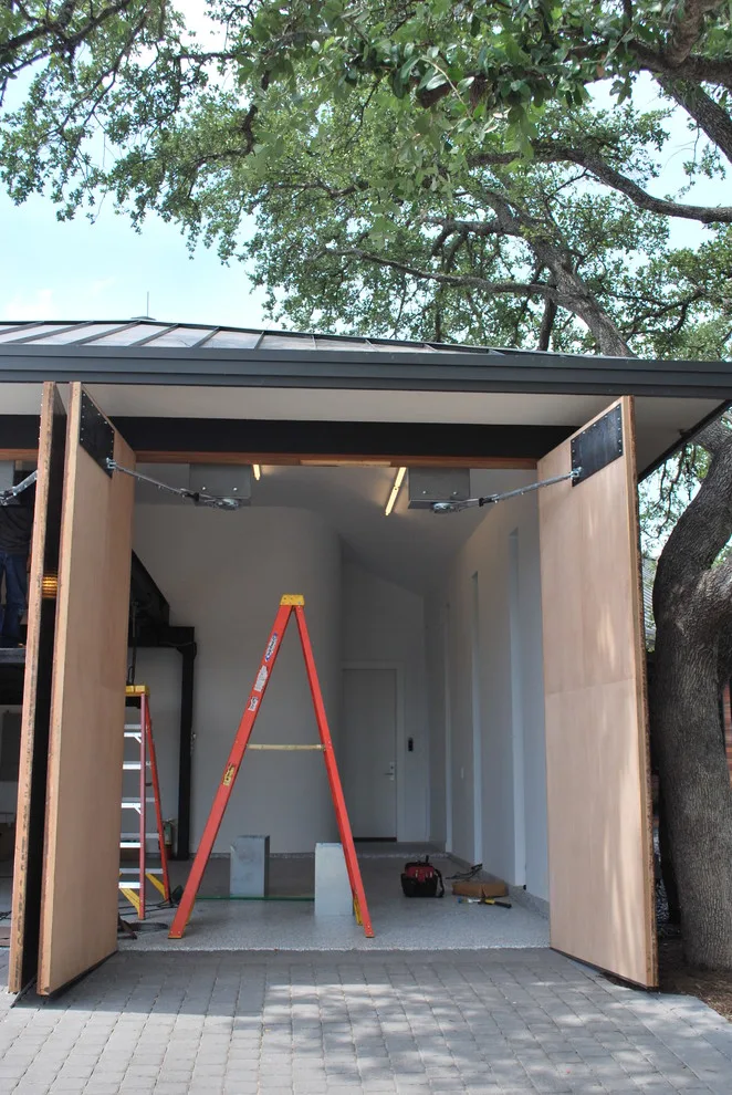 Copper Coated Carriage Garage Doors by Cowart Door Systems - Photo 3