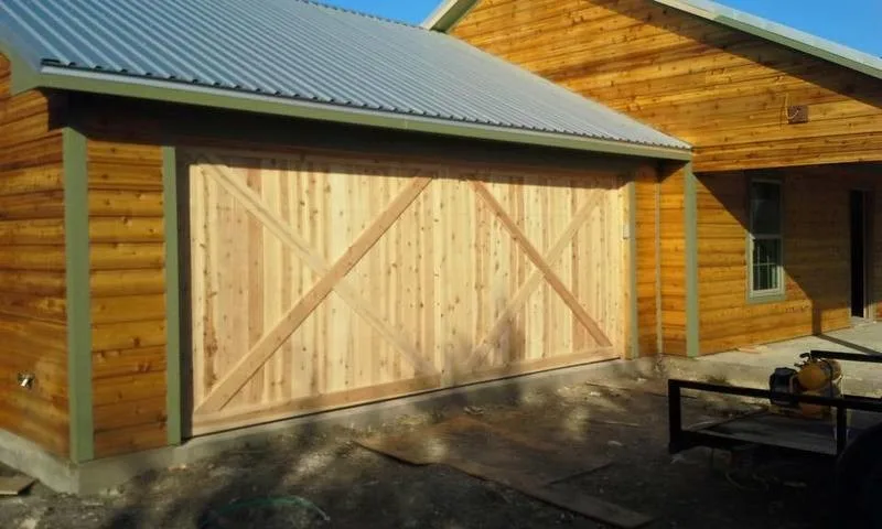 Bespoke Cedar Garage Door Creations by L&H Custom Garage Doors - Photo 8