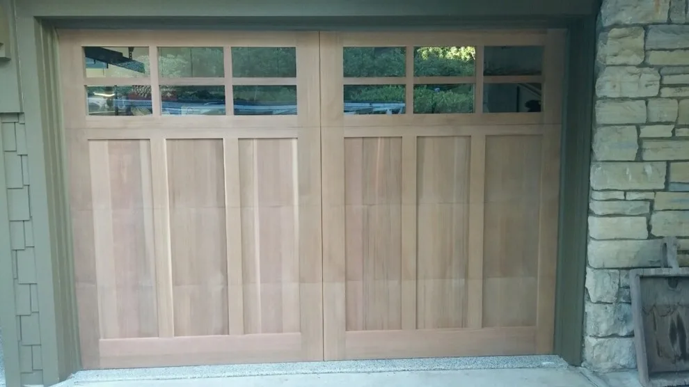 Personalized Wooden Garage Doors by Gates Doors & Ironworks - Photo 21