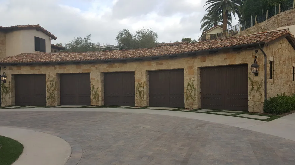 Personalized Wooden Garage Doors by Gates Doors & Ironworks - Photo 14