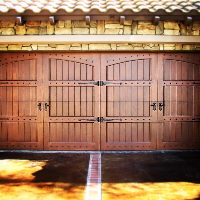 Personalized Wooden Garage Doors by Gates Doors & Ironworks - Photo 17