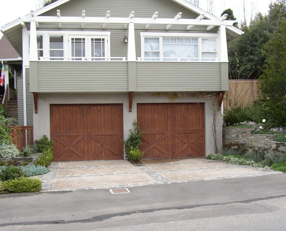 Personalized Wooden Garage Doors by Gates Doors & Ironworks - Photo 19