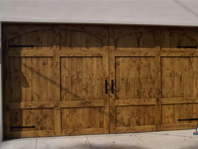 Timber Modular Garage Doors by Easy Open Door Company, Inc. - Photo 14