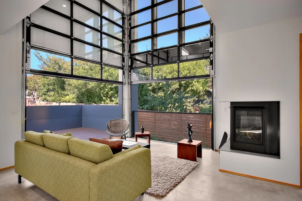 Contemporary Glass Garage Doors by Door 48 Handcrafted Garage Doors - Photo 30