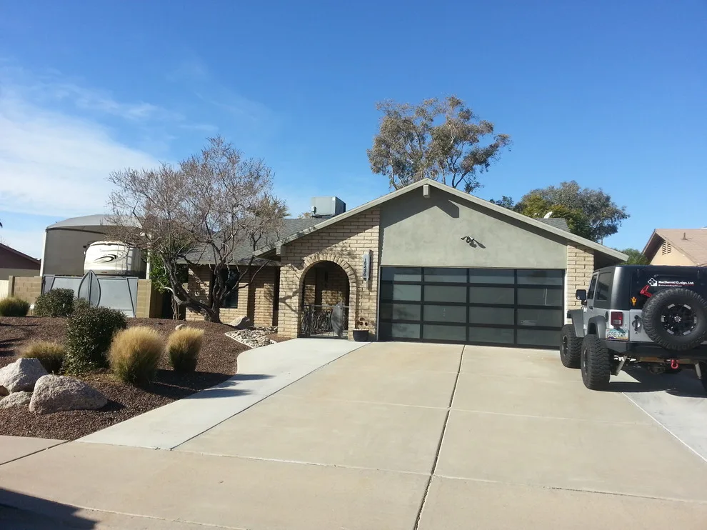 Contemporary Glass Garage Doors by Door 48 Handcrafted Garage Doors - Photo 13