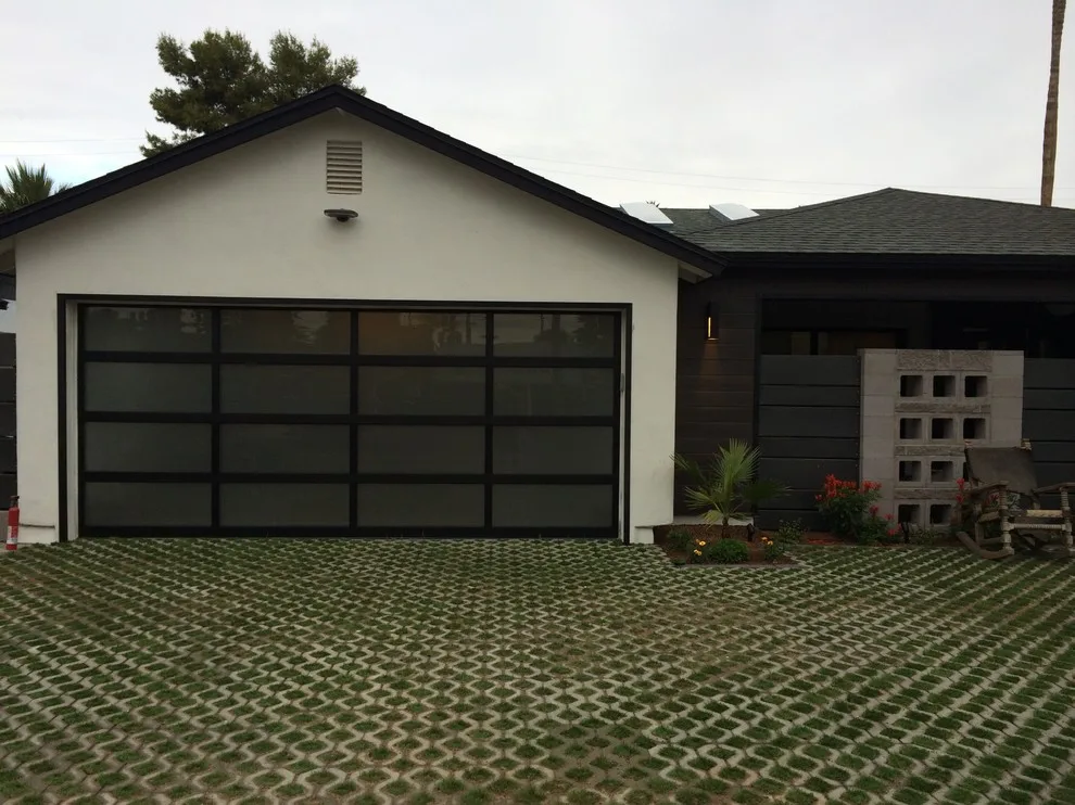 Contemporary Glass Garage Doors by Door 48 Handcrafted Garage Doors - Photo 19
