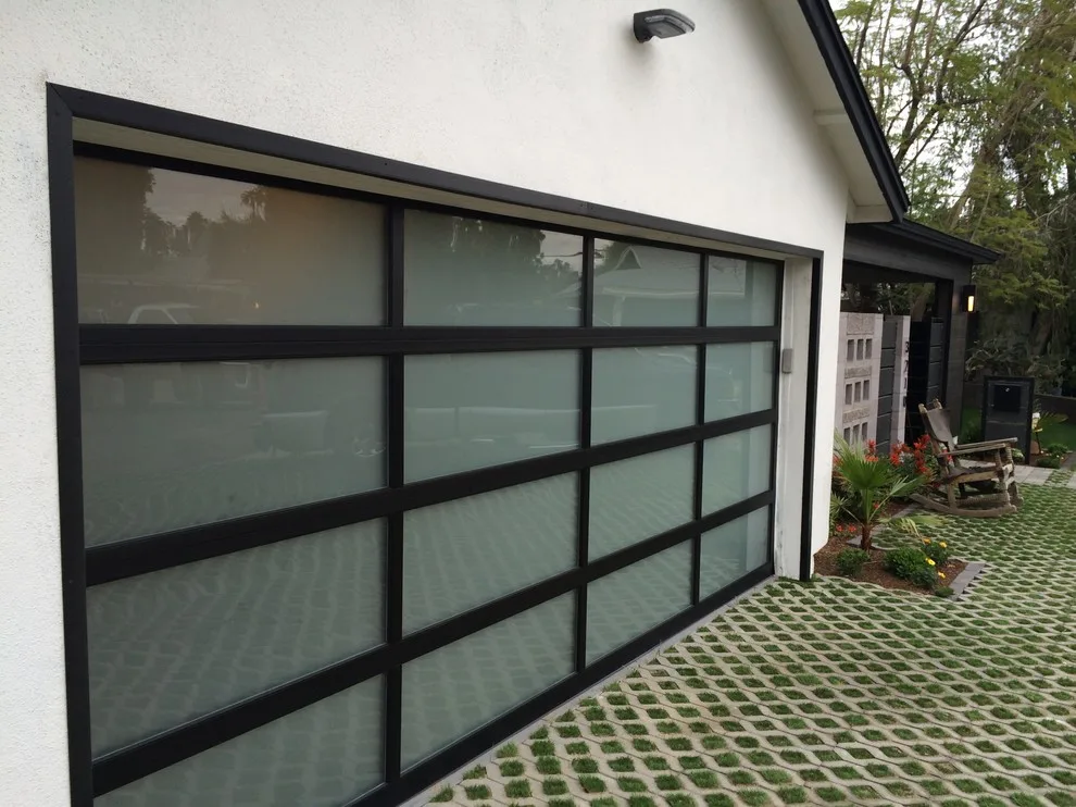 Contemporary Glass Garage Doors by Door 48 Handcrafted Garage Doors - Photo 22