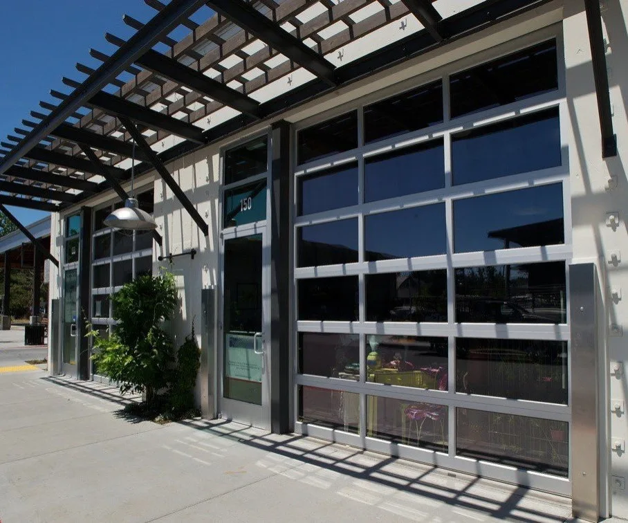 Transparent Glass Aluminum Frame by Doorsmith Inc. - Photo 8