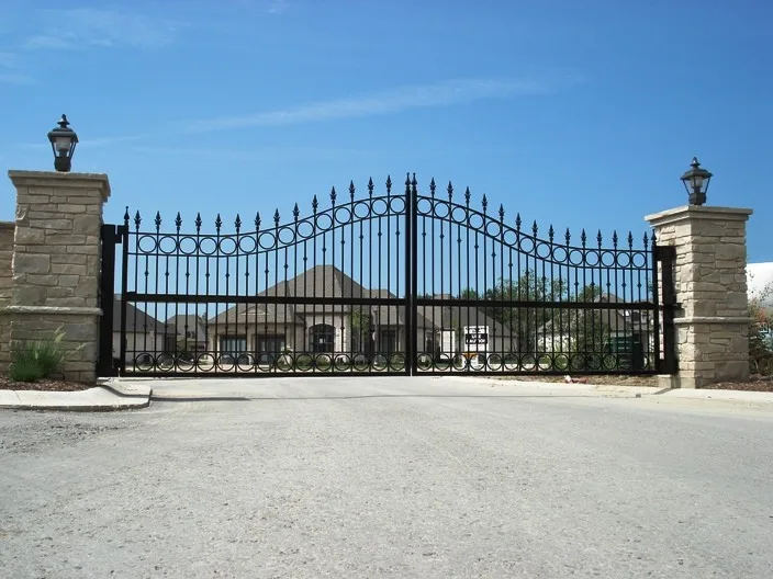 Iron Automated Driveway Gates by Family Christian Doors - Photo 6