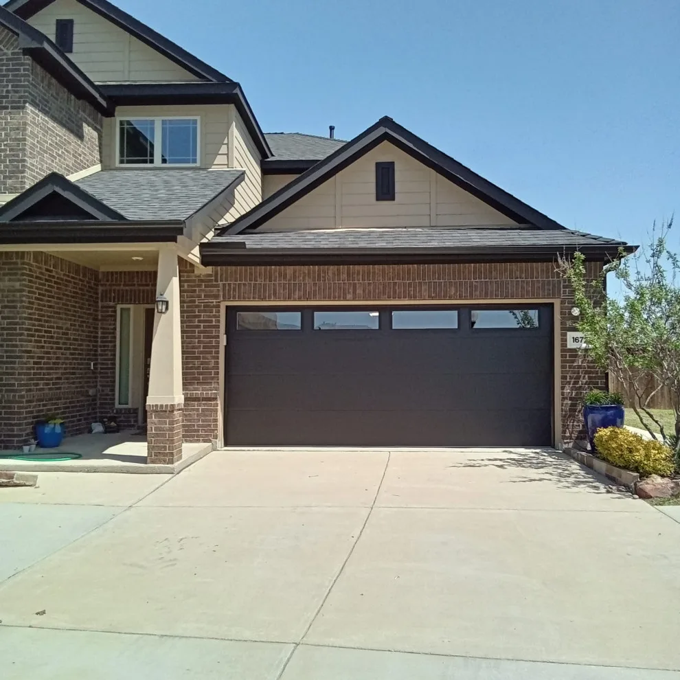 Flat Panel Garage Doors by Plano Overhead Garage Door - Photo 15