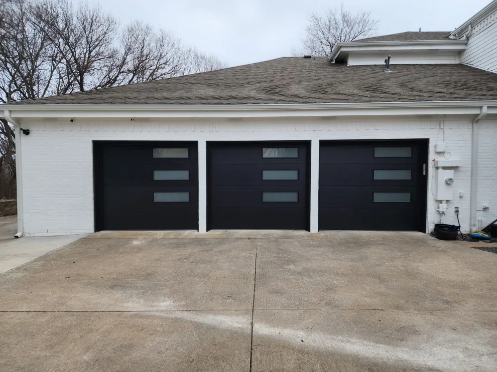 Flat Panel Garage Doors by Plano Overhead Garage Door - Photo 11