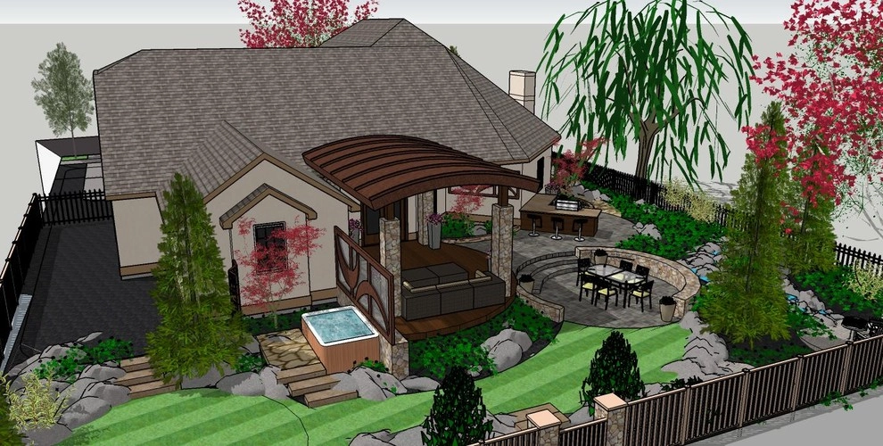 3D Renderings by Chuck B Edwards Landscape Architecture & 3D - Photo 87
