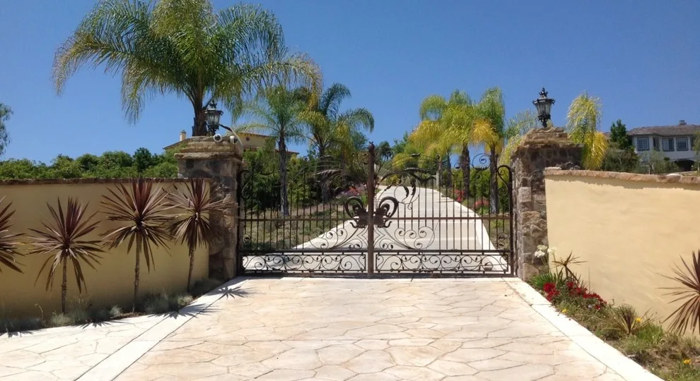 Personalized Iron Entrance Gates by Archway Garage Doors & Gates - Photo 3