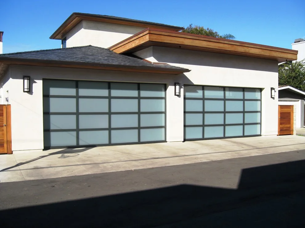 Framed Garage Doors with Glass and Aluminum by Gates Doors & Ironworks - Photo 20
