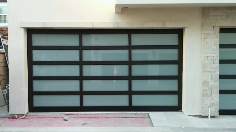 Framed Garage Doors with Glass and Aluminum by Gates Doors & Ironworks - Photo 16