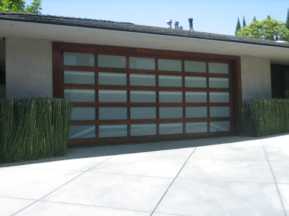 Framed Garage Doors with Glass and Aluminum by Gates Doors & Ironworks - Photo 10